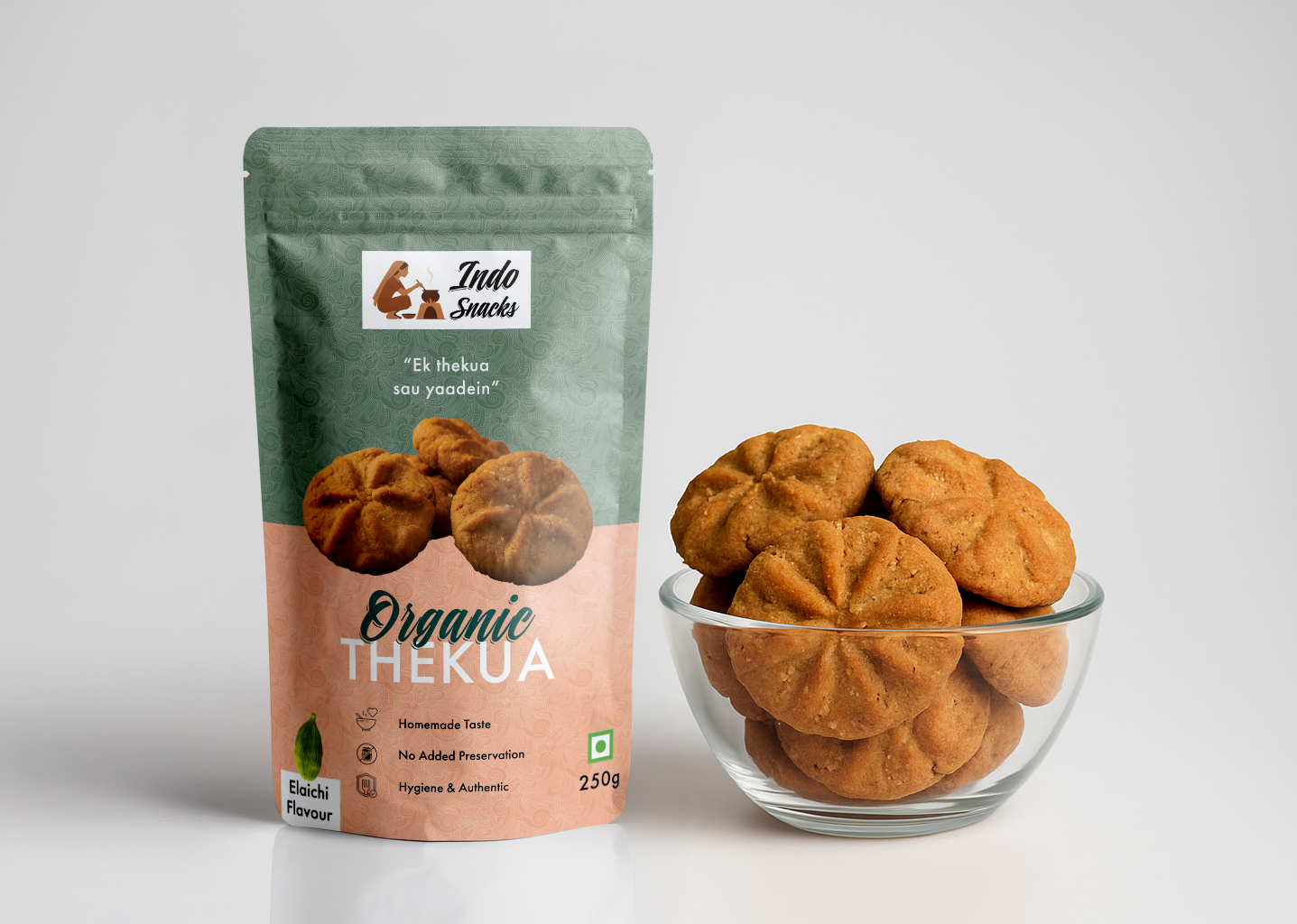 Traditional Thekua - Elaichi Flavor 250g