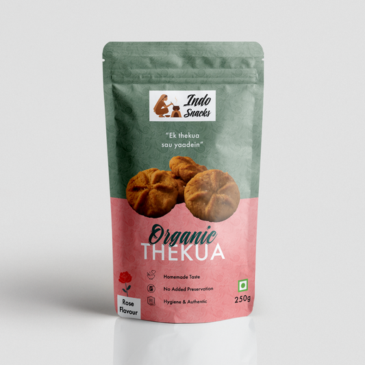 Traditional Thekua - Rose Flavour 250g