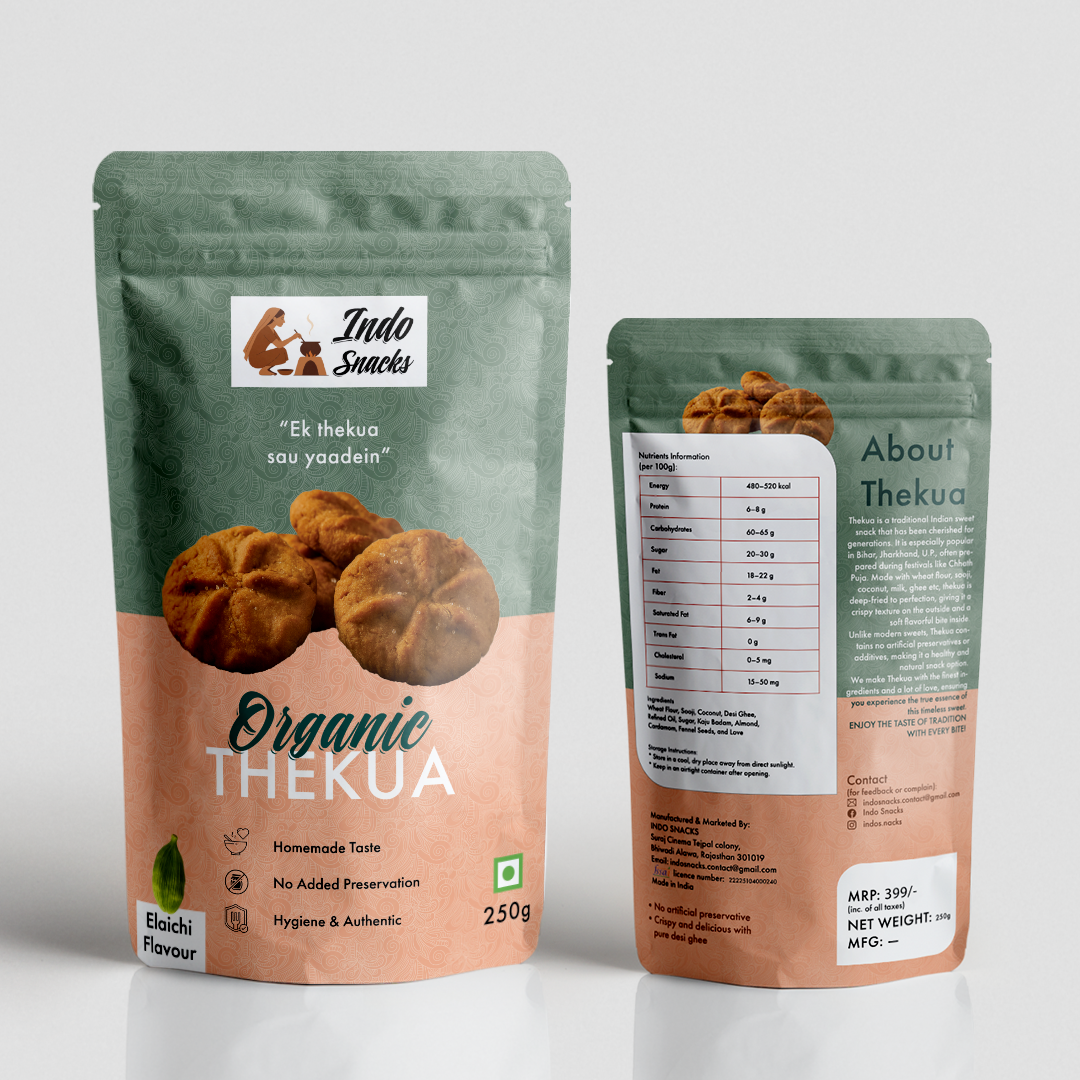 Traditional Thekua - Elaichi Flavor 250g