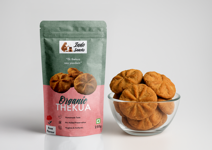 Traditional Thekua - Rose Flavour 250g